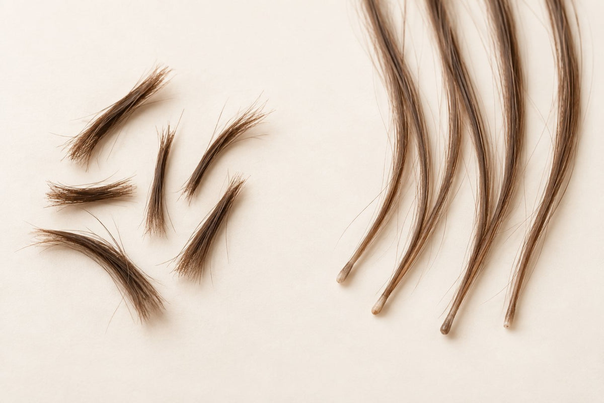 Haarbruch oder Haarausfall? So erkennst du den Unterschied