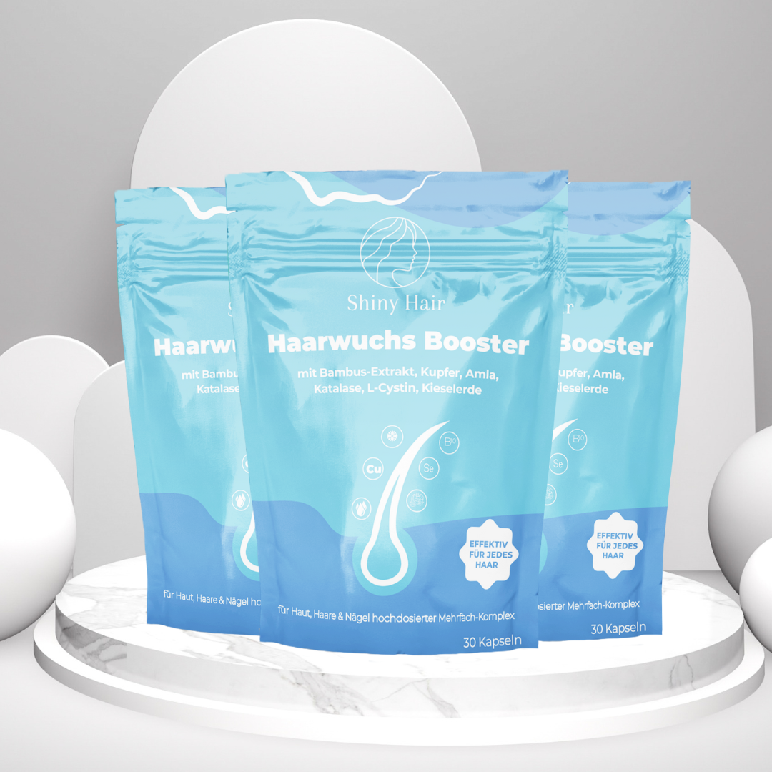 3x ShinyHair Haarwuchsbooster