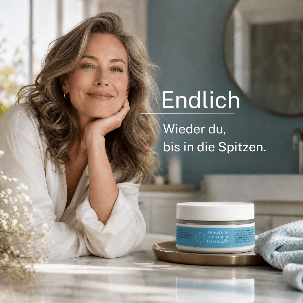 ShinyHair veganistisch haarmasker