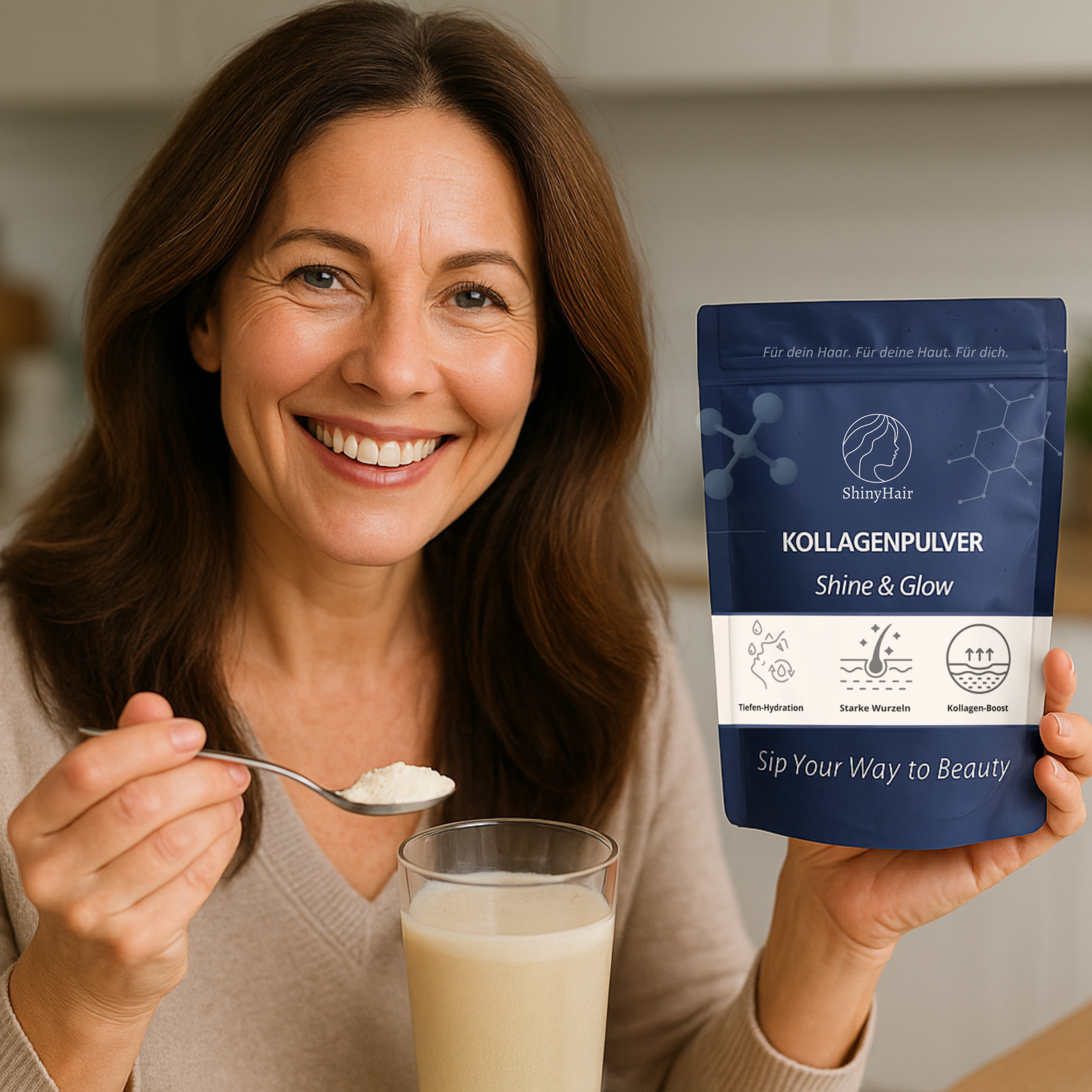 ShinyHair Premium Kollagenpulver