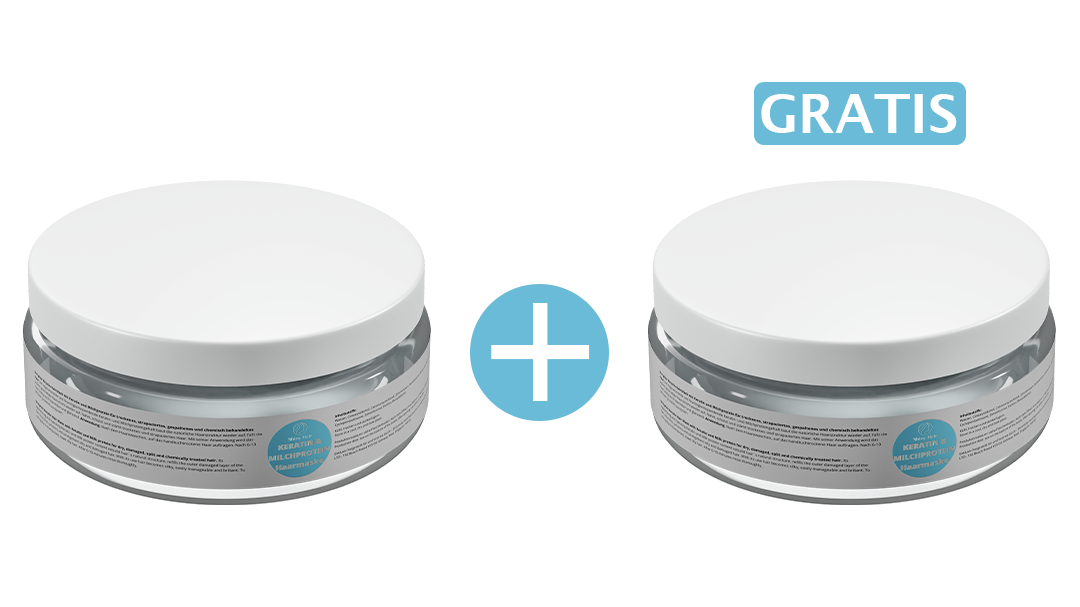 1X Glanzend Haar Haarmasker + GRATIS 1X Glanzend Haar Haarmasker