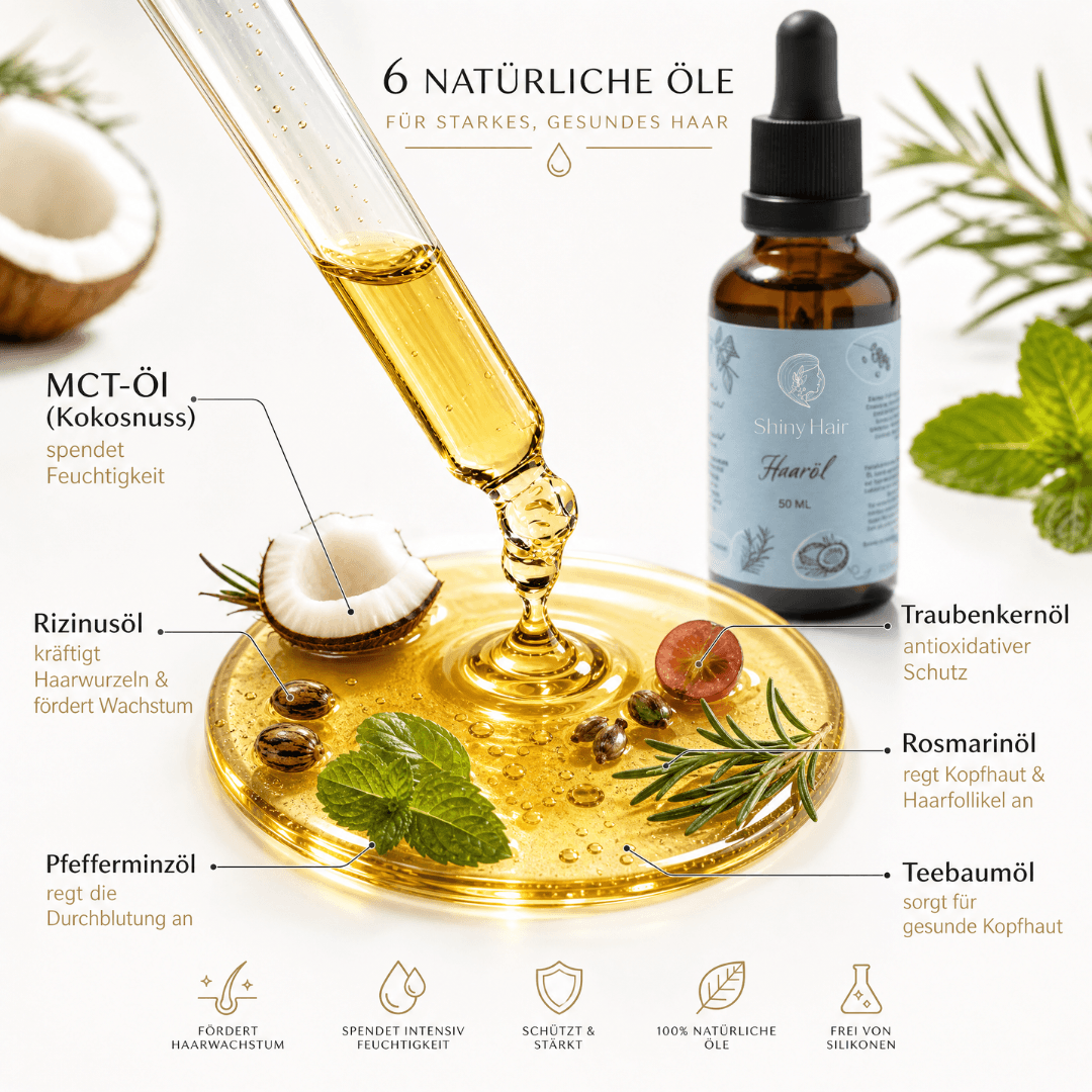 ShinyHair Growth Elixir™ against hair loss and for shiny hair