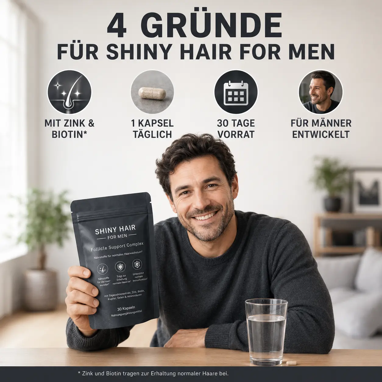 ShinyHair - Follicle Support Complex - for men