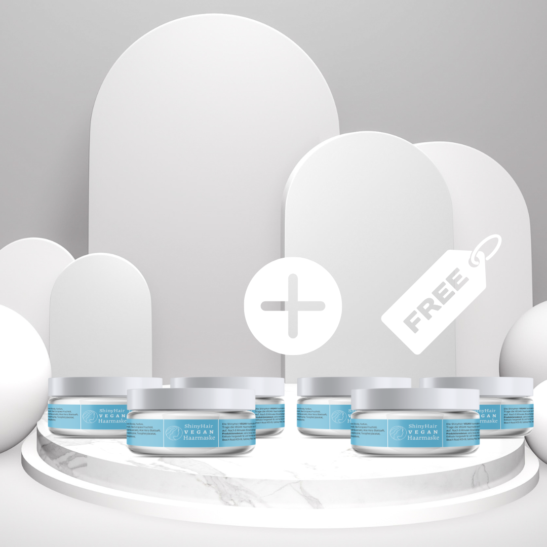 3+3 Gratis ShinyHair Vegan Haarmaske Sonderpreis